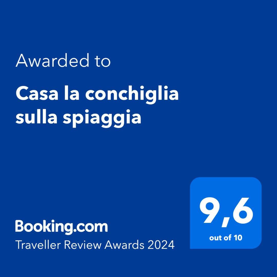 Casa La Conchiglia Sulla Spiaggia Lido di Noto Exterior photo